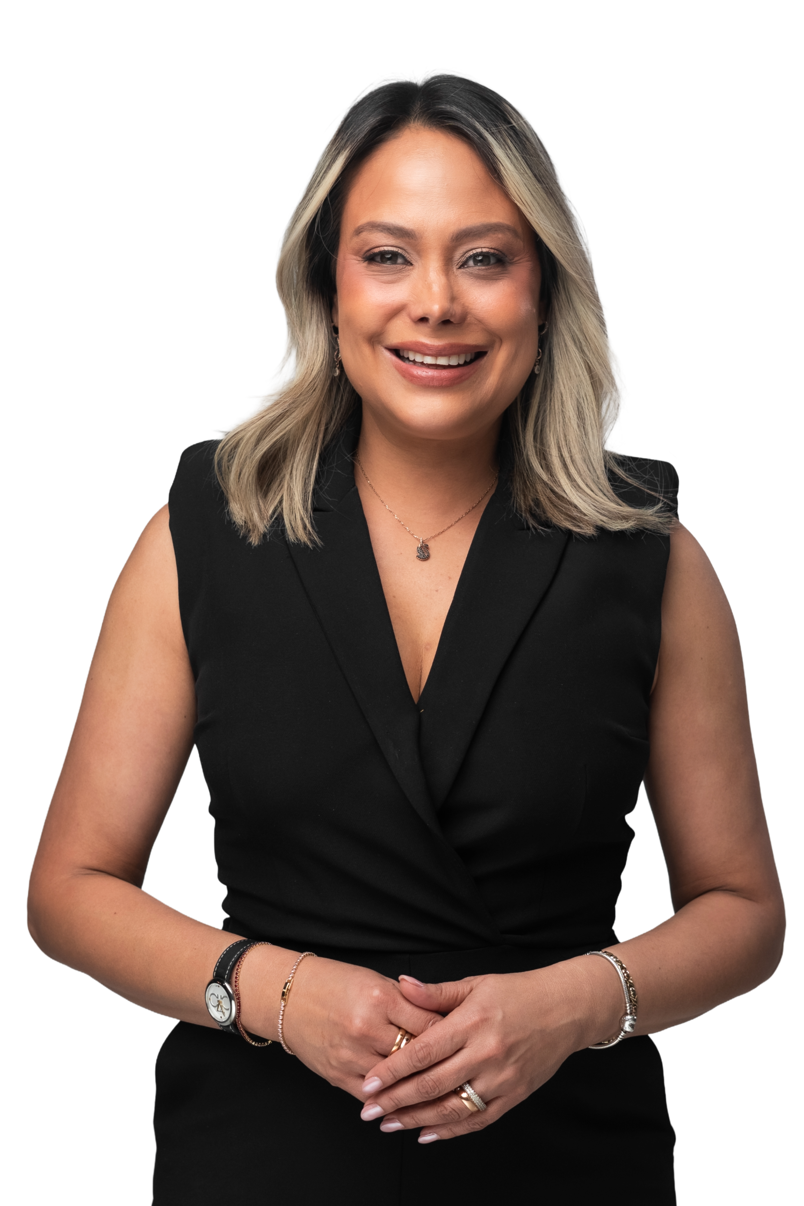 Insurance Agent - Cloe Insurance Solutions, Miami - Florida. Cloe Insurance Solutions CEO projecting confidence and commitment to client service during a professional photo session.